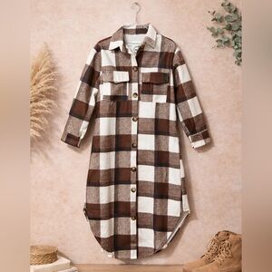 Women Coffee White Coat Small